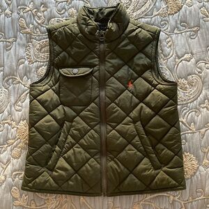 POLO Ralph Lauren Kids outdoor quilted vest jacket